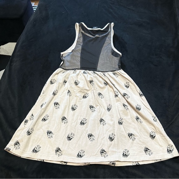 Iron Fist Sleeveless Skull Print Dress, XS - Picture 3 of 4